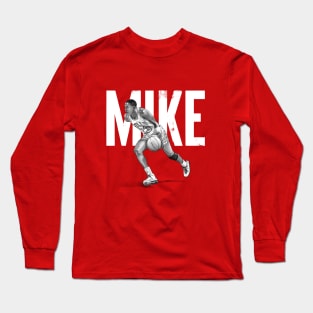 Michael Jordan white 87 Long Sleeve T-Shirt